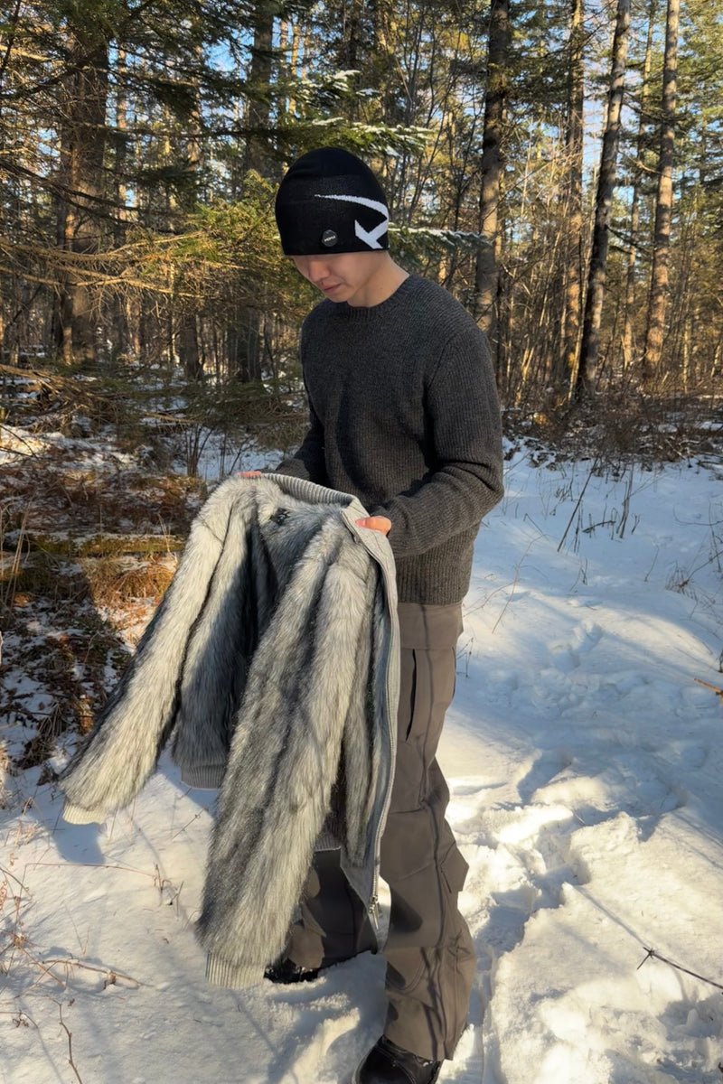 CATSSTAC All-wool crew neck sweater
