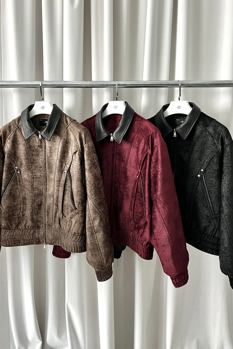 CATSSTAC Sheepskin Lapel Jacket