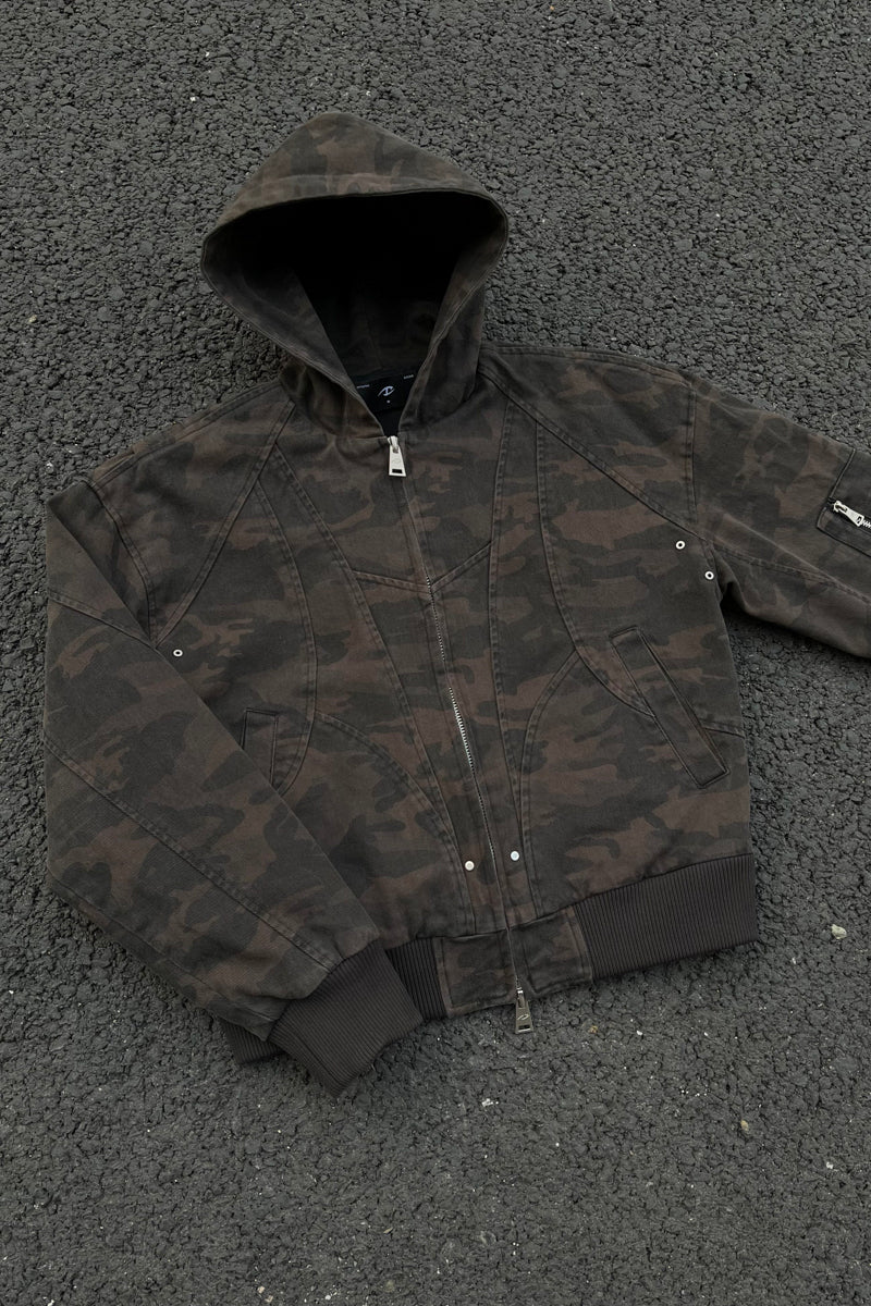 CATSSTAC Zuoshandiao Heavy-Duty Hooded Canvas Jacket