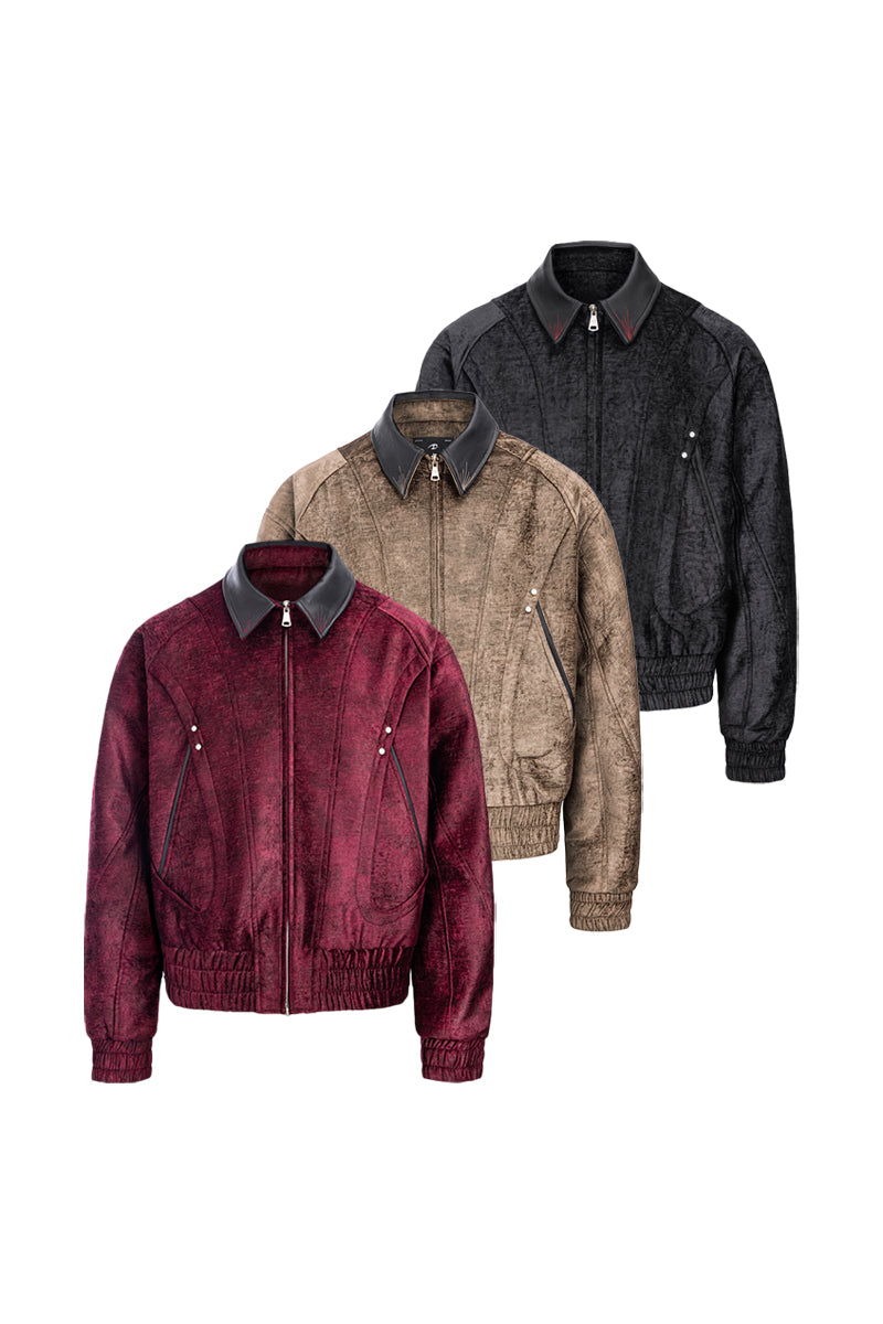 CATSSTAC Sheepskin Lapel Jacket