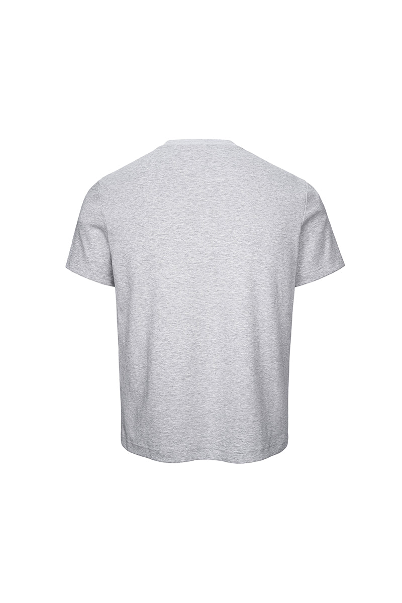 CATSSTAC 100% Cotton Short-Sleeve T-Shirt with Detachable Collar