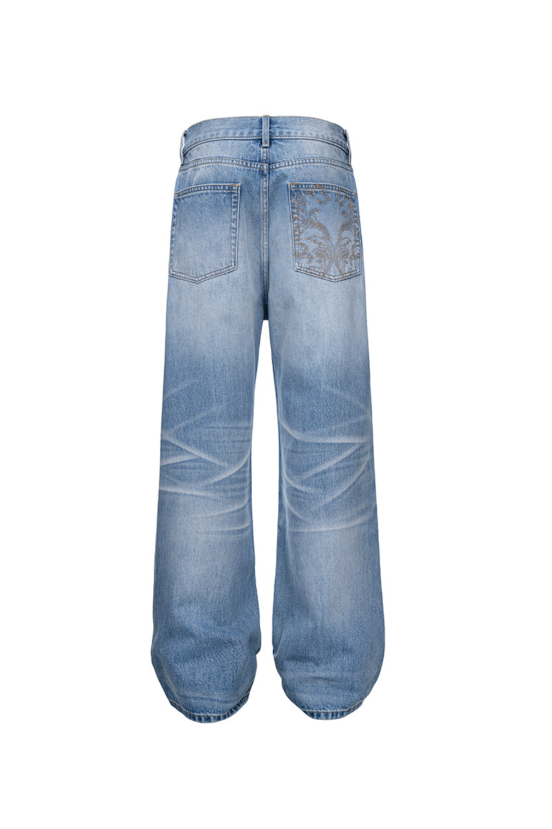 CATSSTAC Turkish-washed jeans