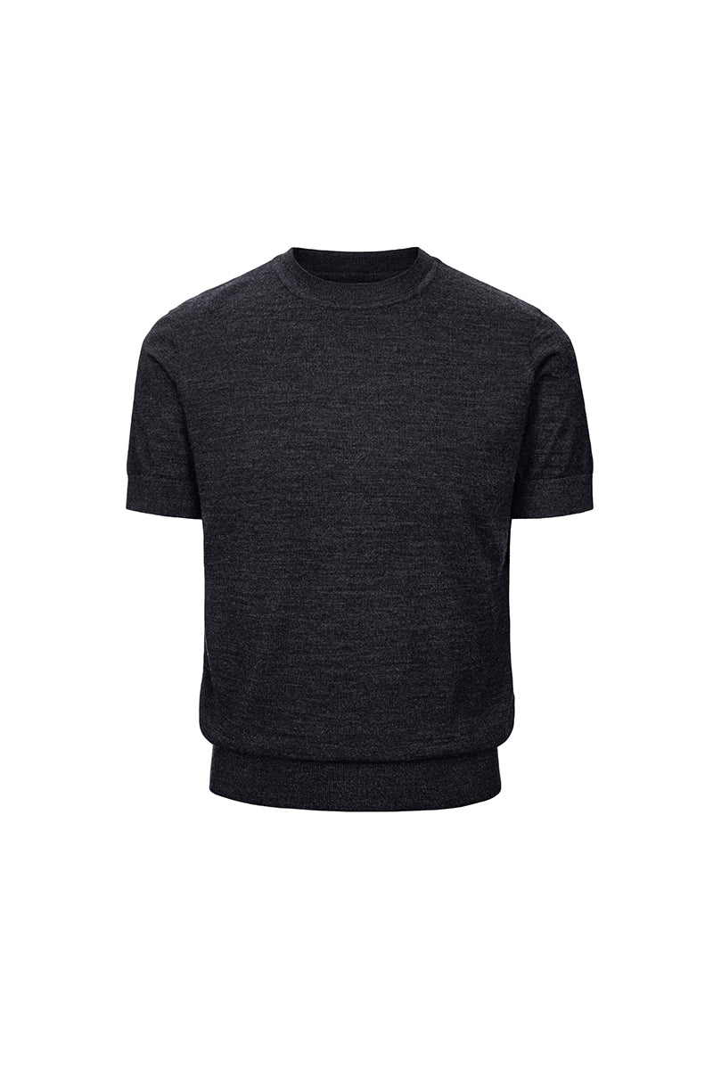 CATSSTAC 100% wool short-sleeve shirt