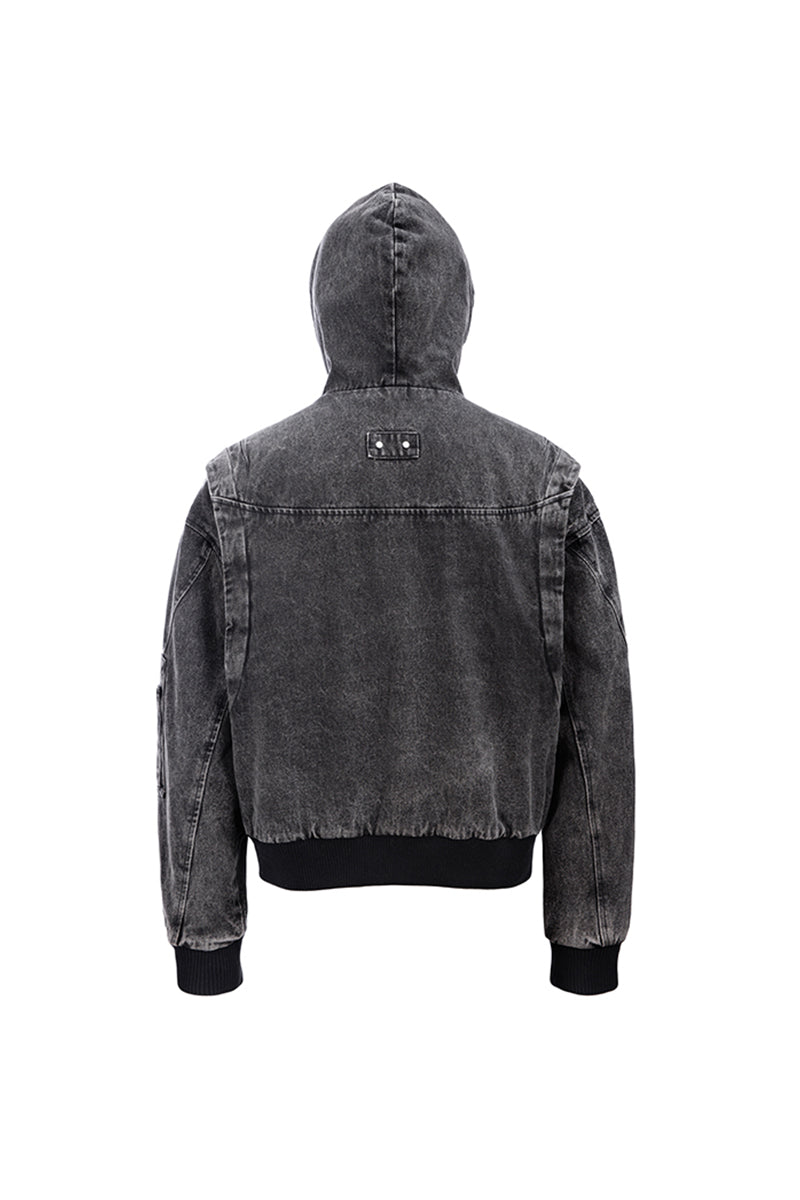 CATSSTAC Zuoshandiao Heavy-Duty Hooded Canvas Jacket