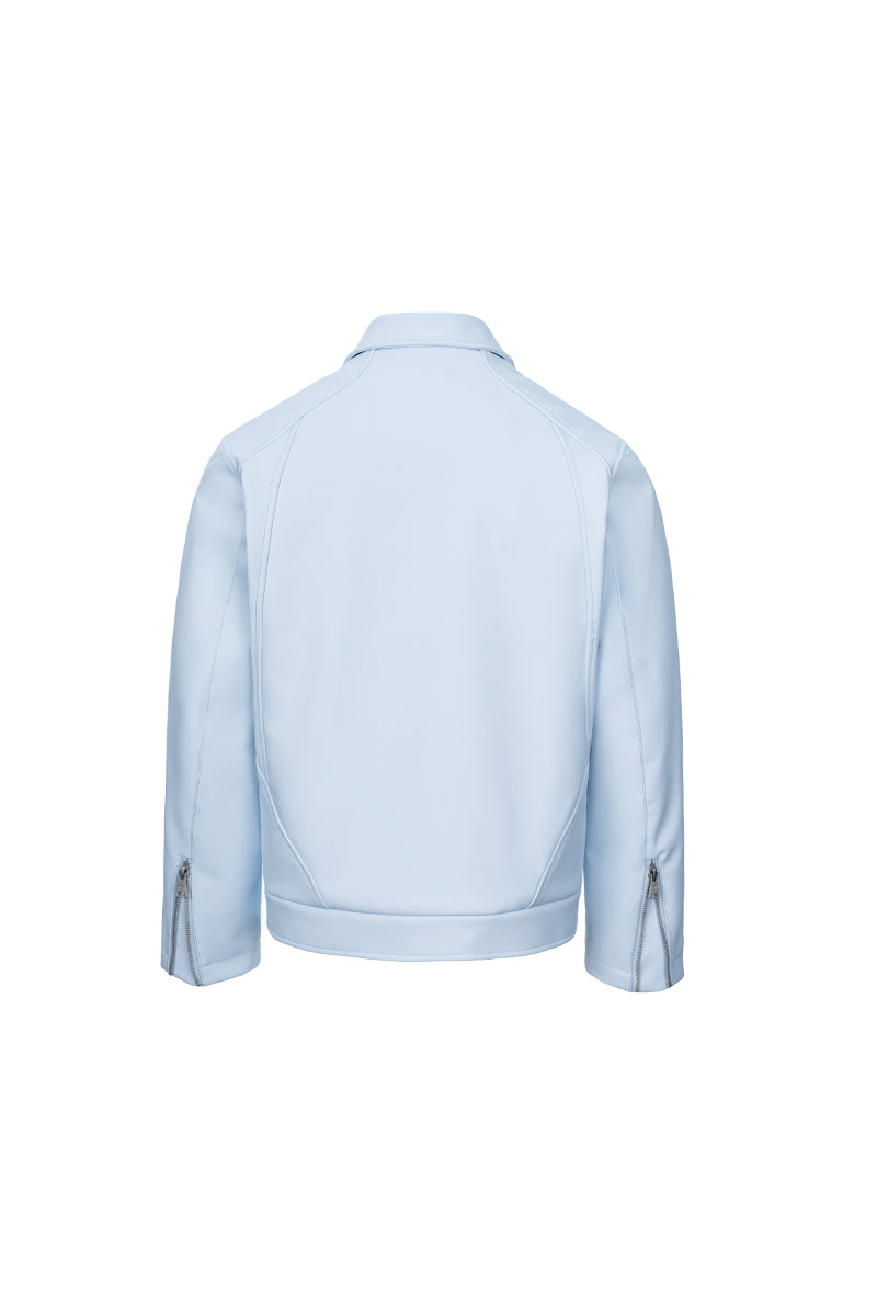 CATSSTAC Set-in shoulder zipper jacket