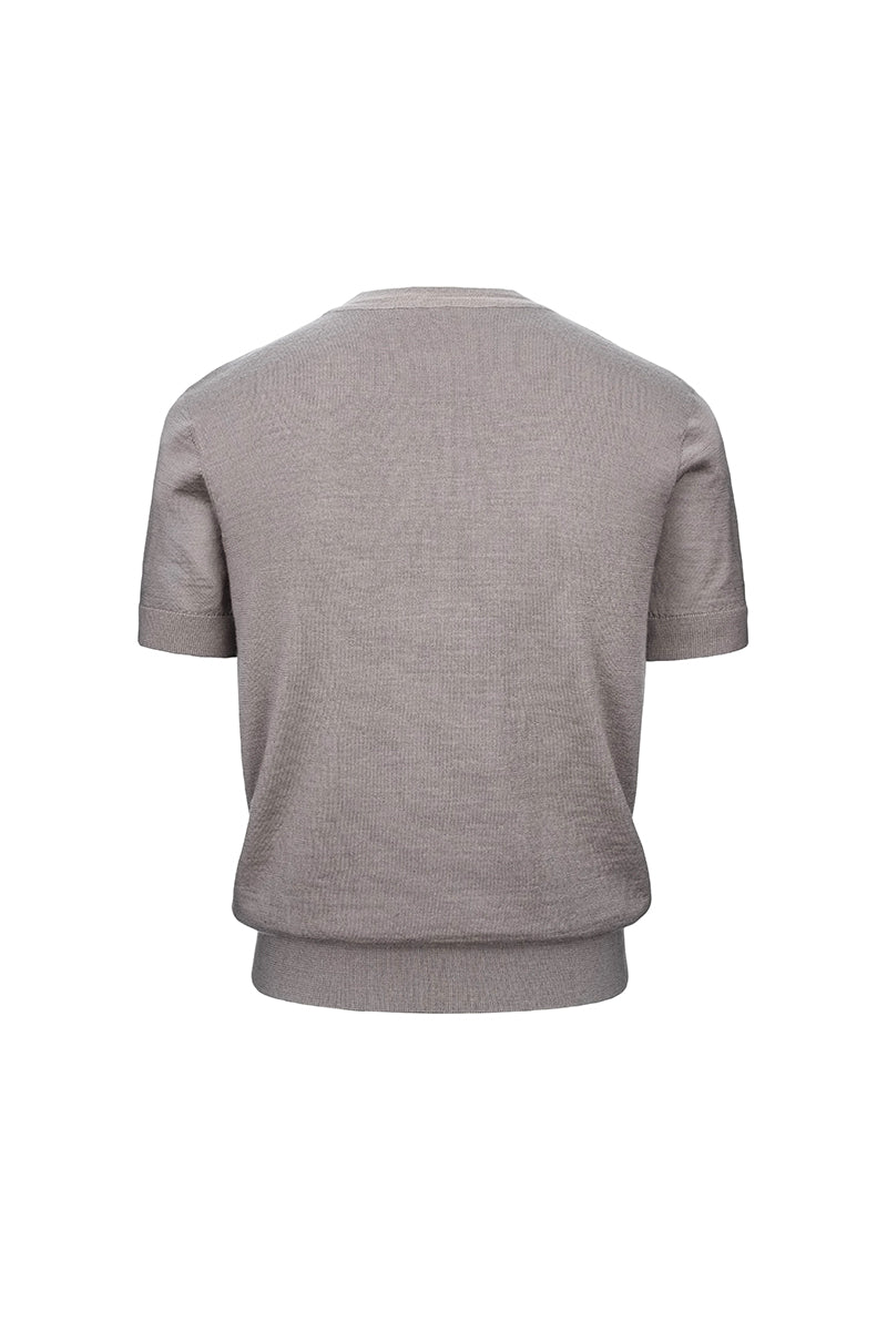 CATSSTAC 100% wool short-sleeve shirt
