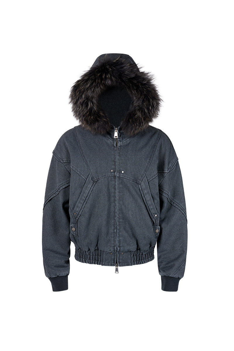 CATSSTAC Second-Generation Heavyweight Hooded Canvas Jacket