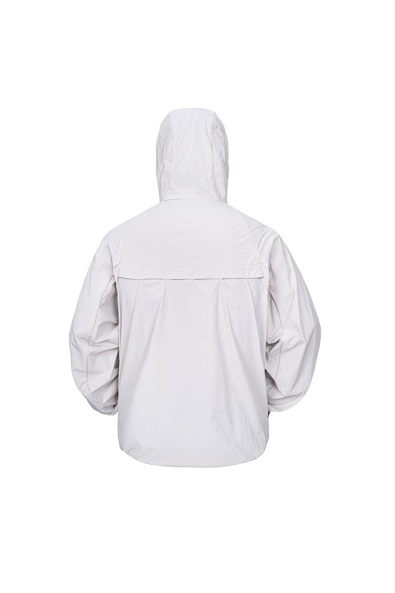 CATSSTAC Cool-to-the-touch, UV-protective shirt with diagonal zippers