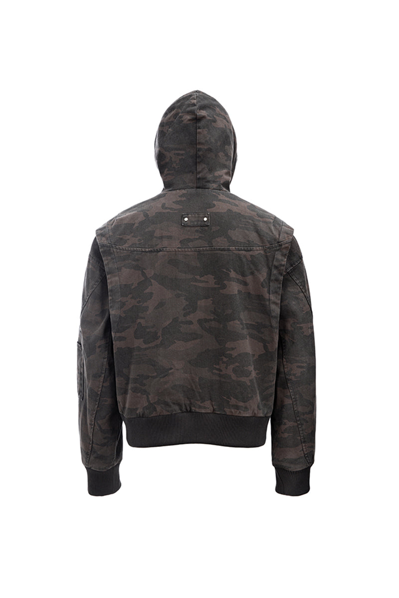 CATSSTAC Zuoshandiao Heavy-Duty Hooded Canvas Jacket