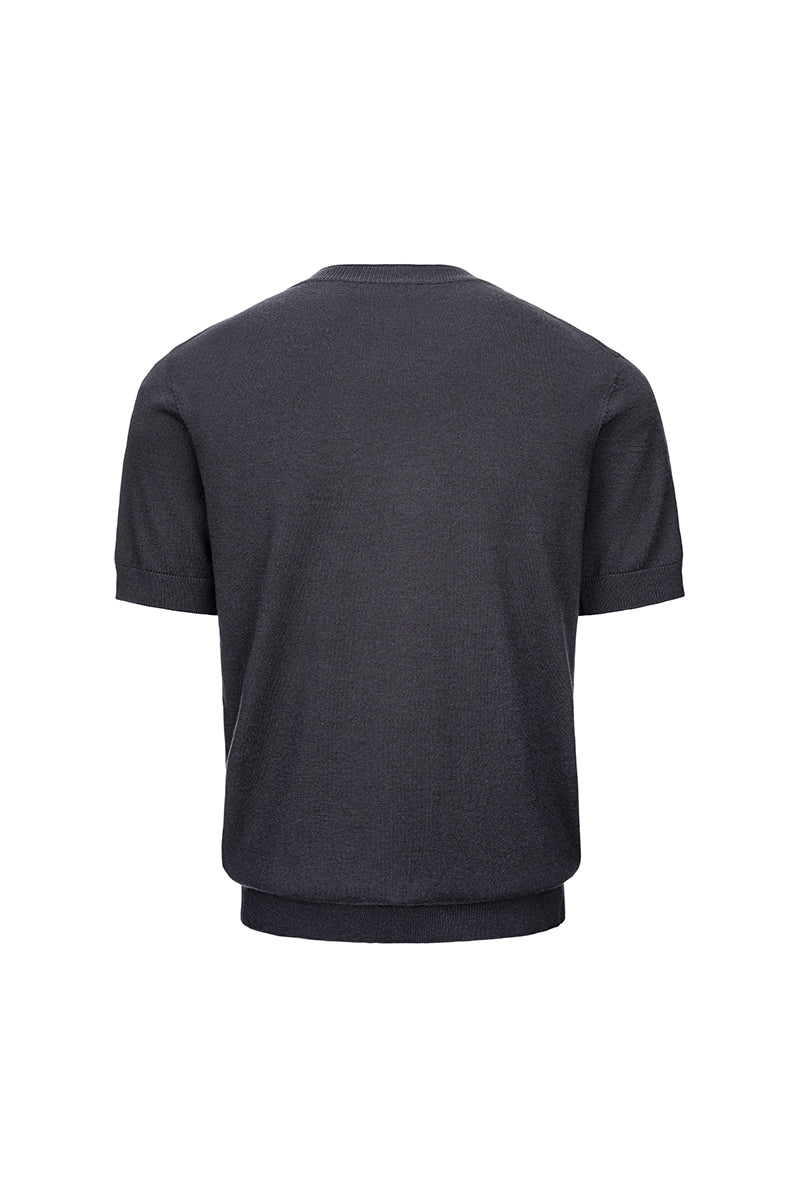 CATSSTAC 50 Wool-blend short-sleeve knit top