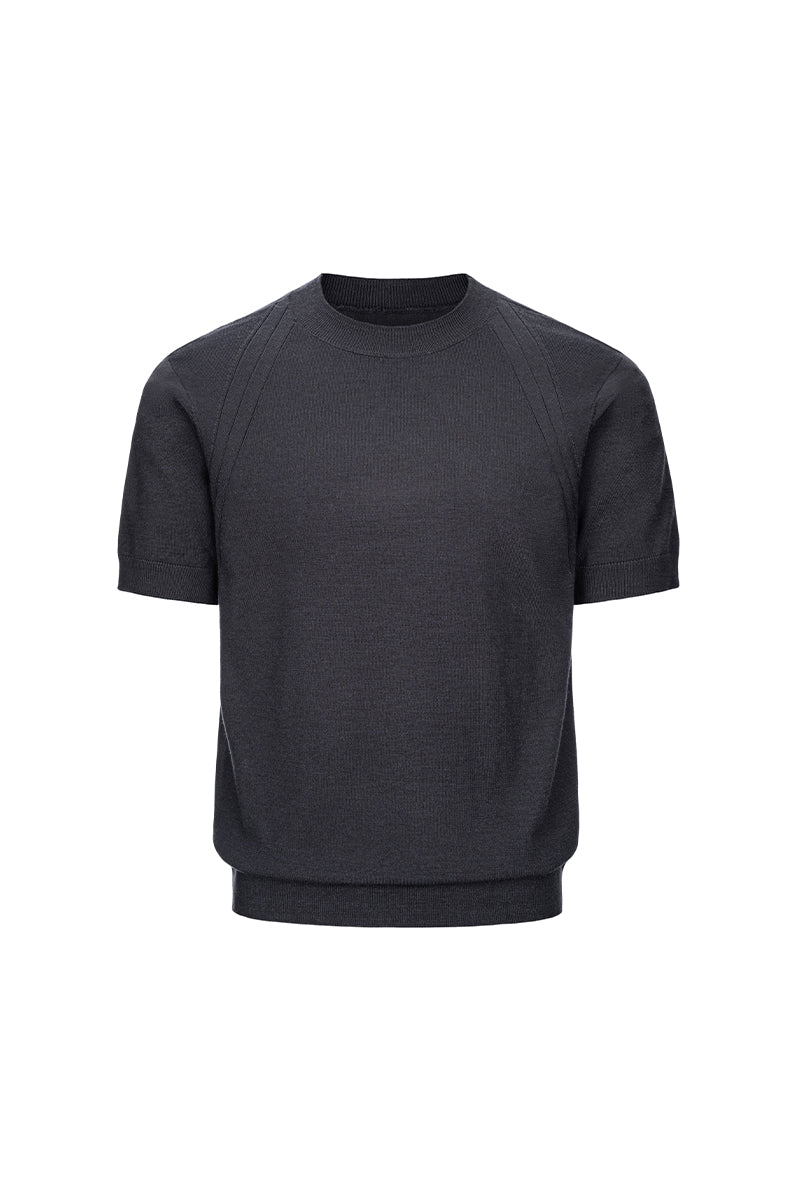 CATSSTAC 50 Wool-blend short-sleeve knit top