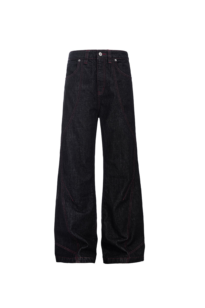 Red Blade Raw Denim Jeans