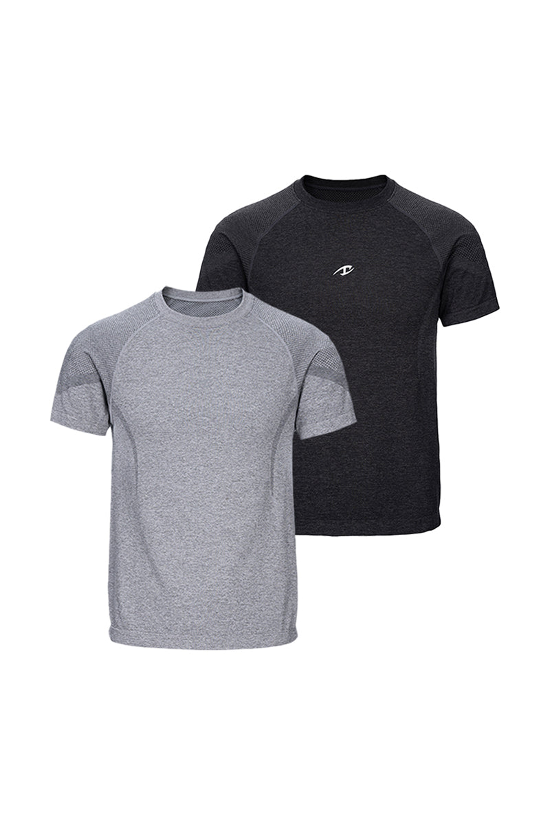 CATSSTAC One-piece 3D-knit short-sleeve sports shirt