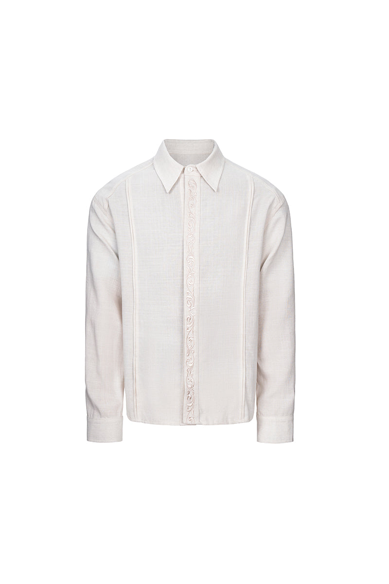 CATSSTAC Tencel and linen shirt