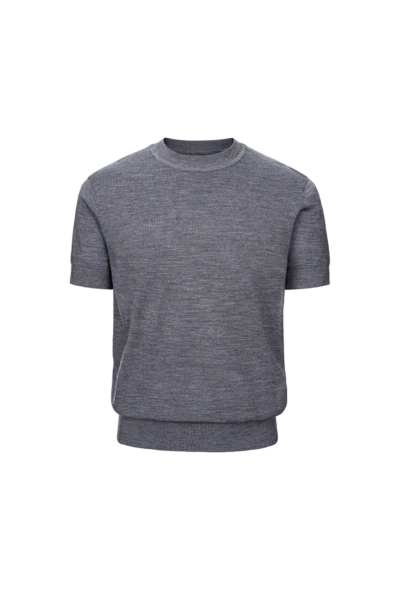 CATSSTAC 100% wool short-sleeve shirt