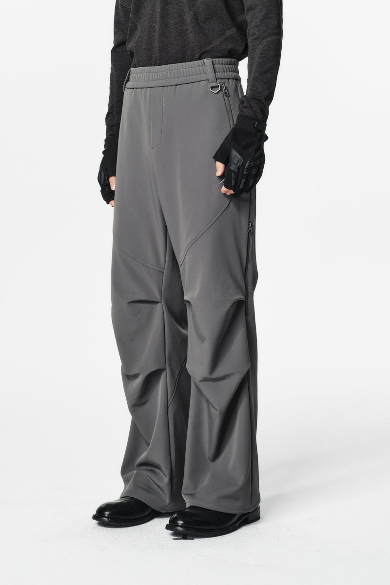 CATSSTAC Windchaser Fleece-Lined Pleated Cargo Pants