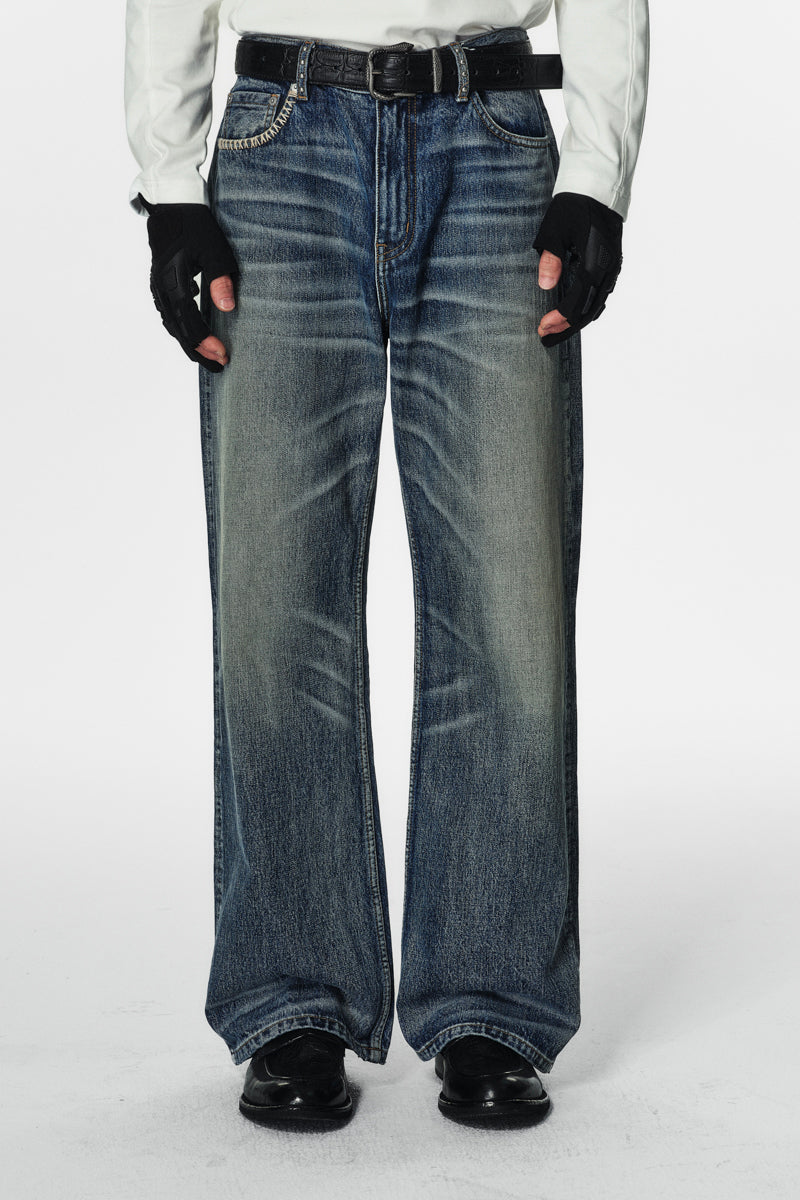 CATSSTAC Wasteland Heavyweight 3D Whiskered Jeans