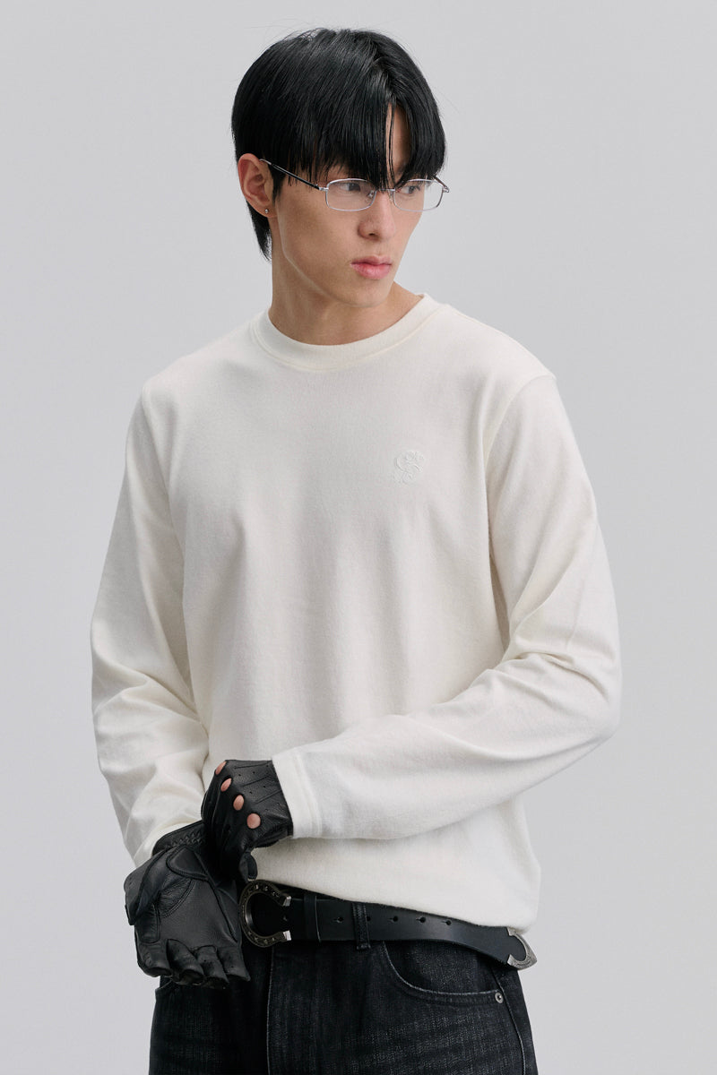 CATSSTAC Wool crew-neck base layer