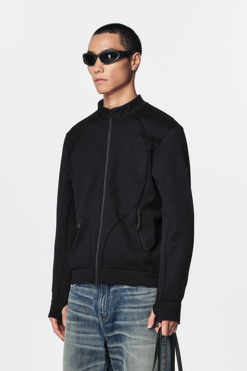 CATSSTAC Windrider Seamless Knit Lightweight Stand-Collar Jacket