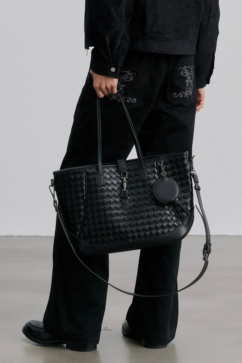 CATSSTAC Woven 2-in-1 Crossbody Bag