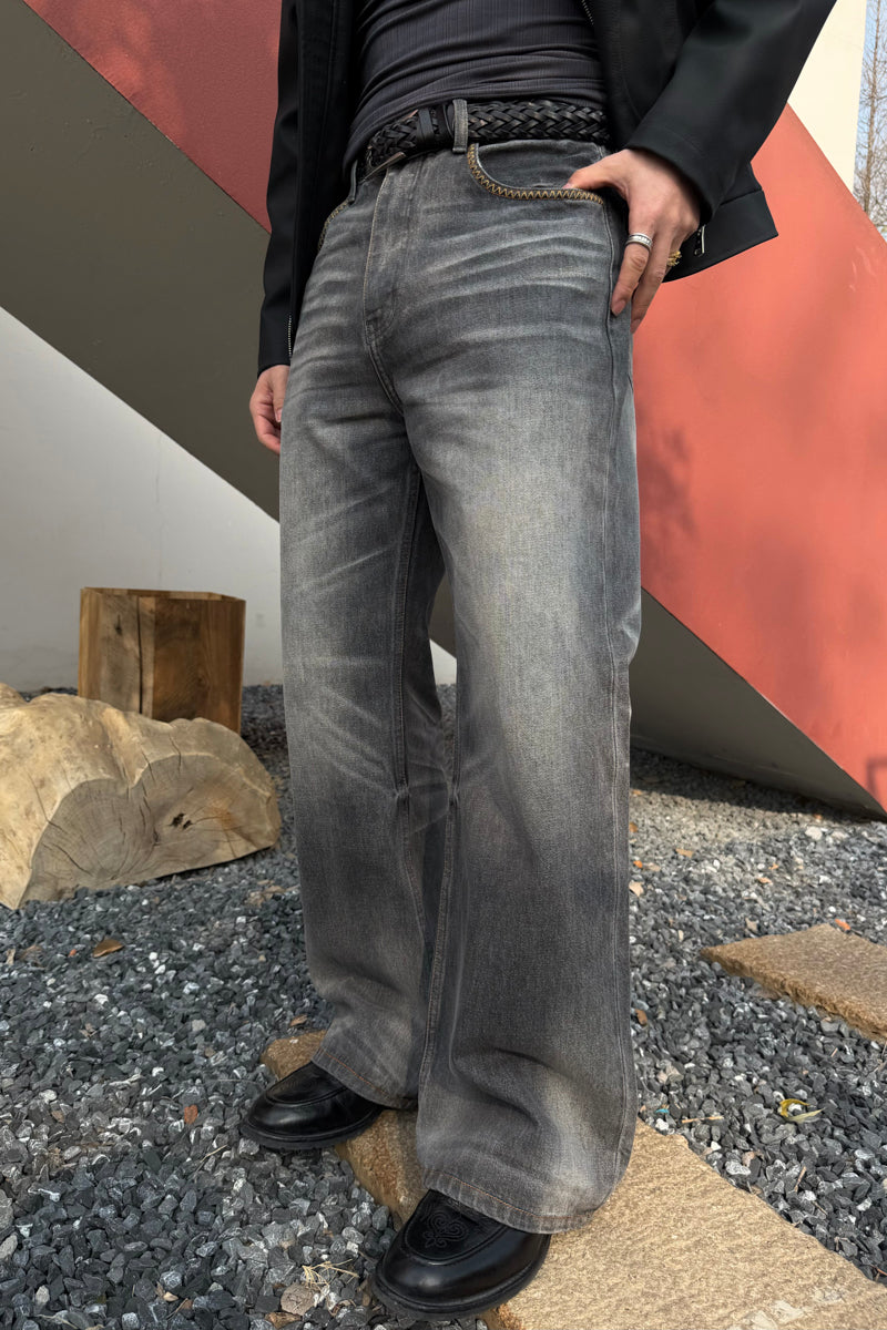 CATSSTAC Gray Kanglong jeans