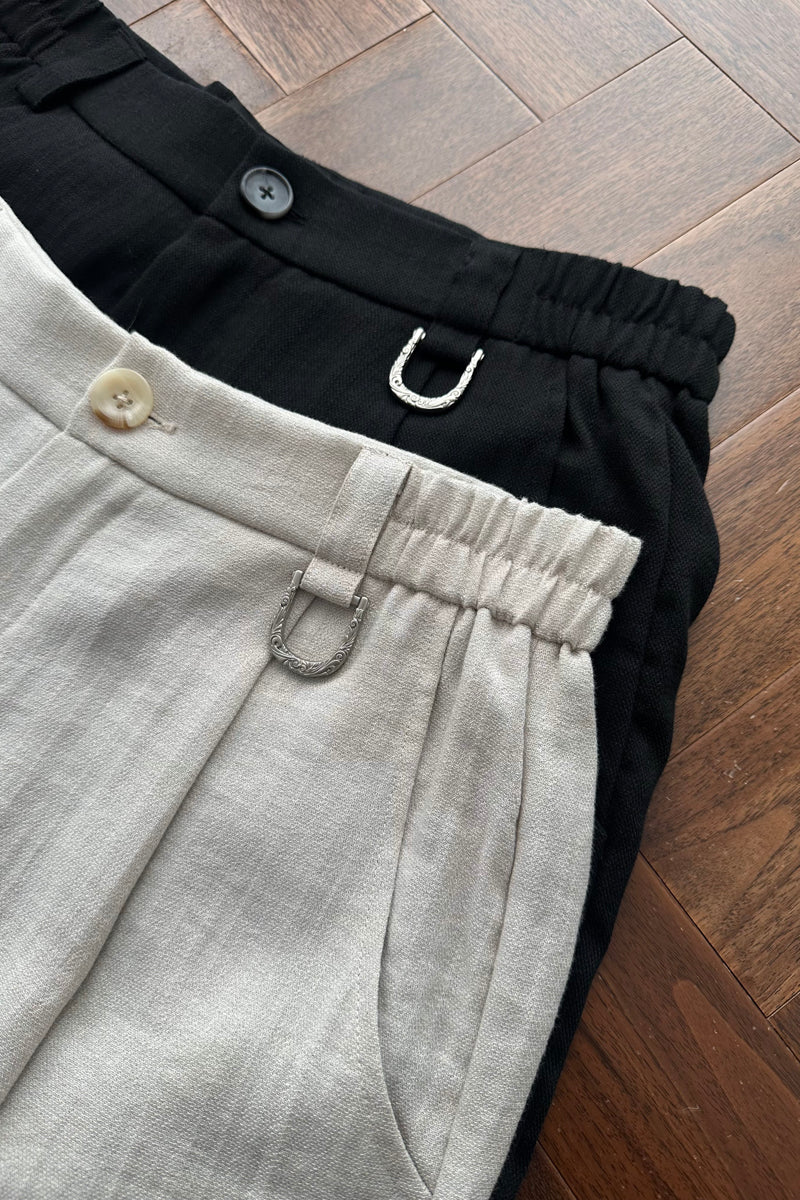 CATSSTAC Linen-blend dress pants and shorts
