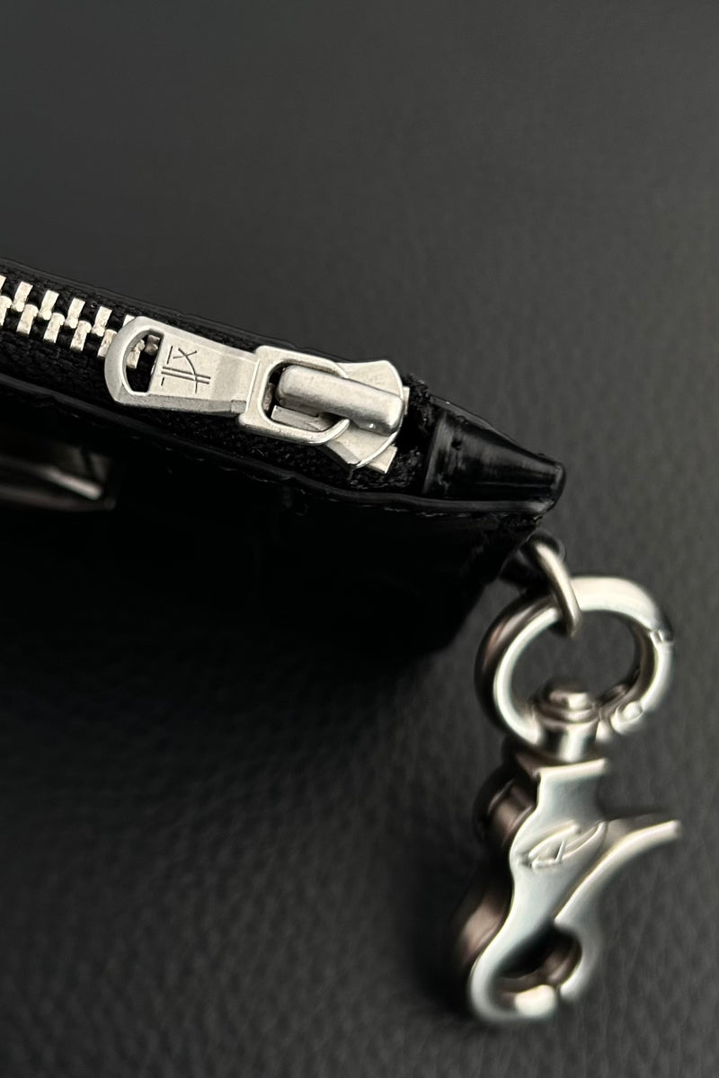 CATSSTAC Crocodile leather card holder