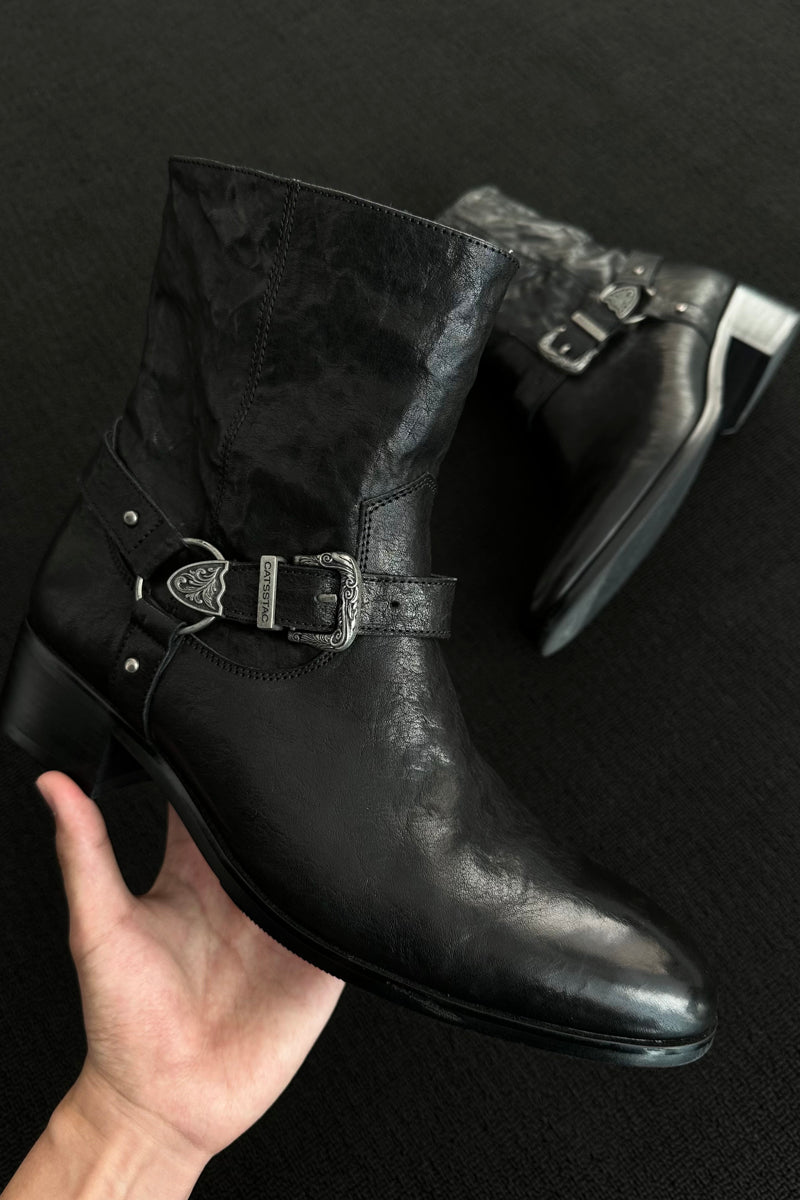 CATSSTAC Nightfall Washed Horse Leather Chelsea Boots