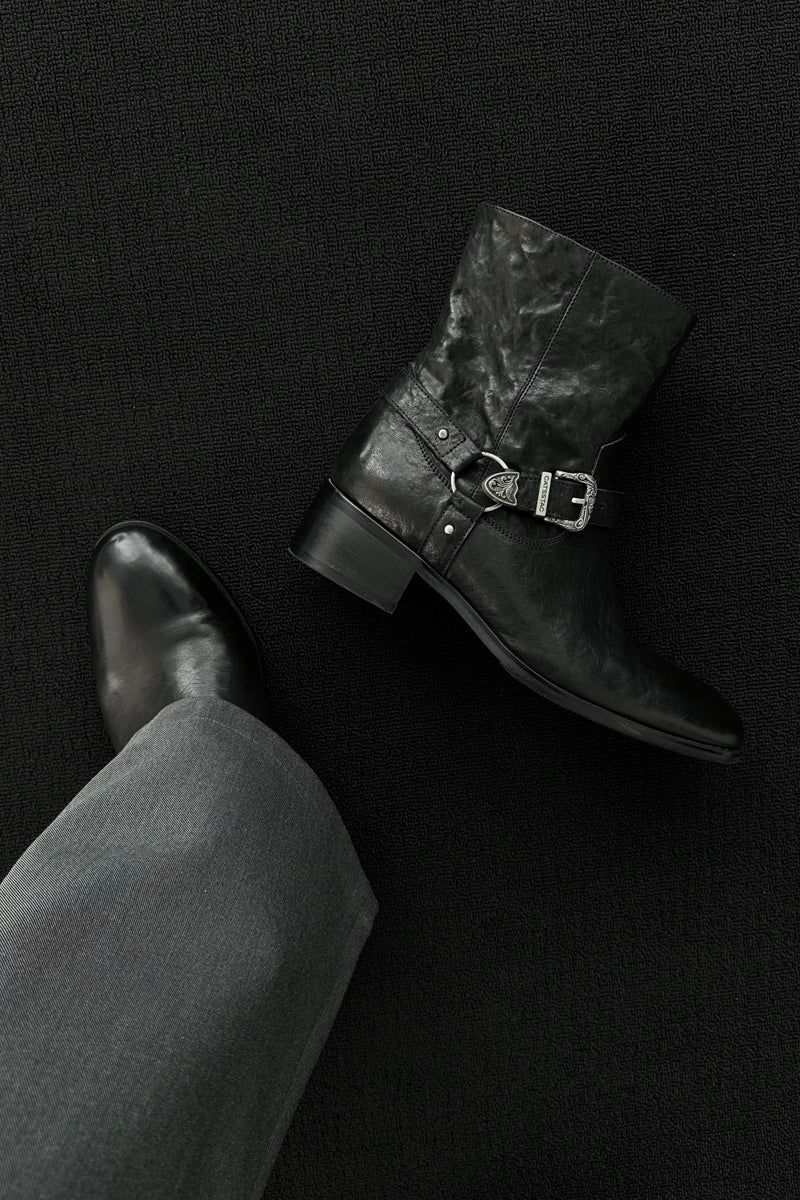 CATSSTAC Nightfall Washed Horse Leather Chelsea Boots