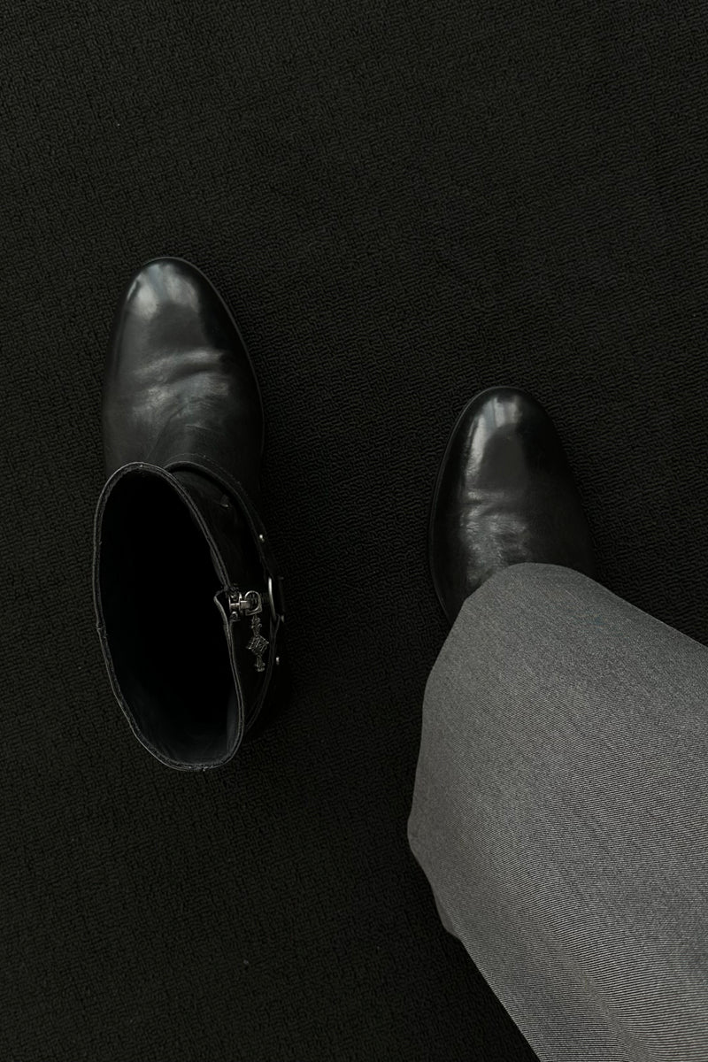 CATSSTAC Nightfall Washed Horse Leather Chelsea Boots