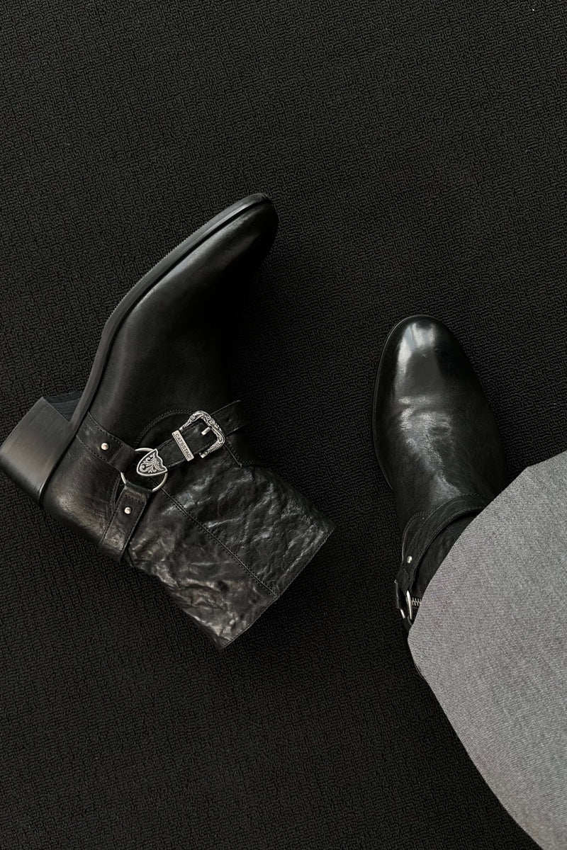 CATSSTAC Nightfall Washed Horse Leather Chelsea Boots