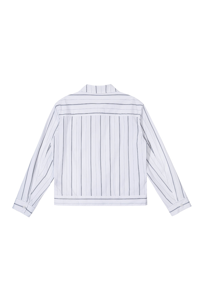 CATSSTAC Jazz Stripe Shirt Jacket