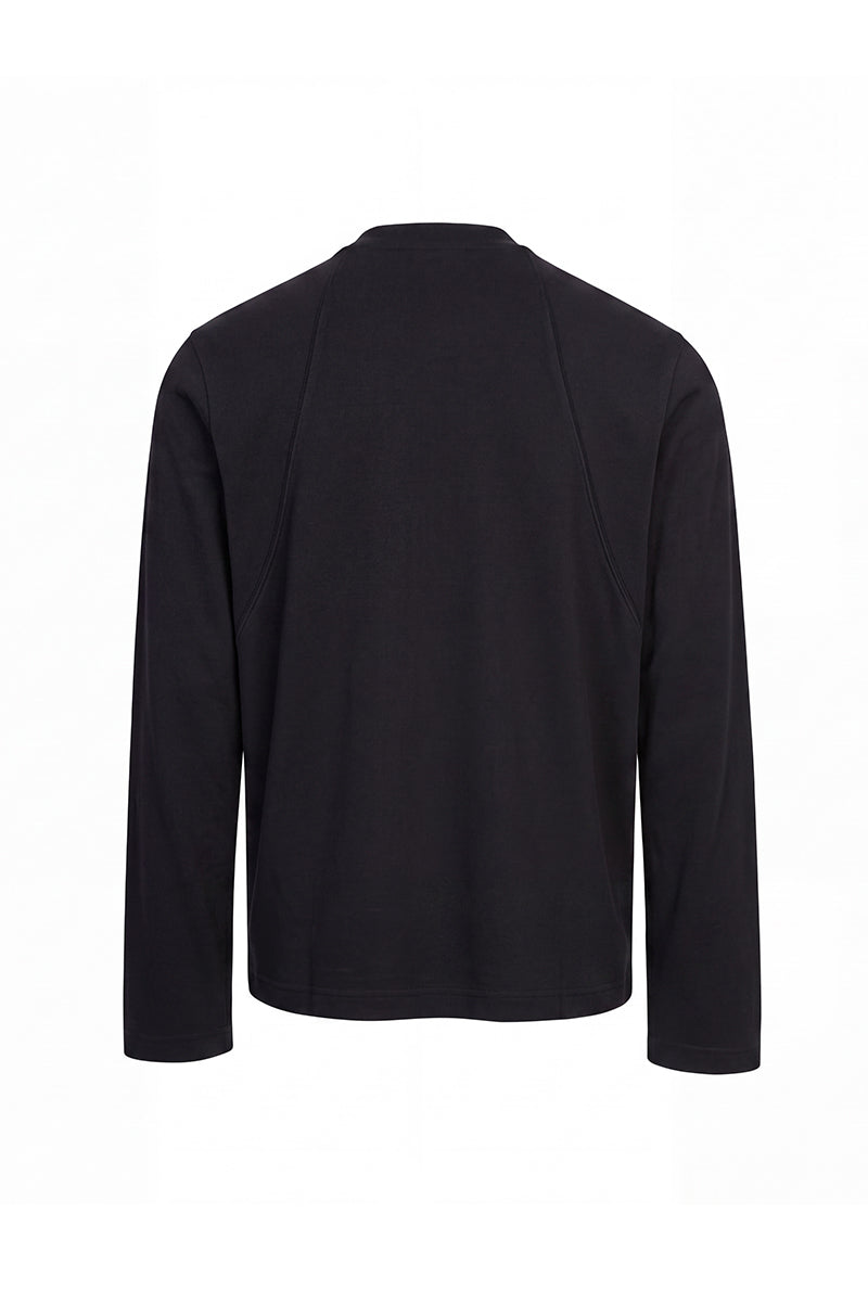 CATSSTAC Sharp Line Structured Long-Sleeve Tee