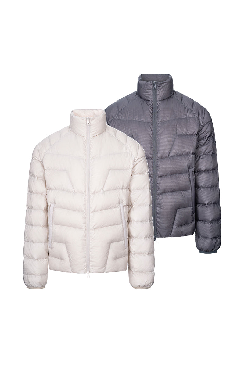 CATSSTAC Mystique Premium 95% White Duck Down Stand-Collar Jacket (800 Fill Power)