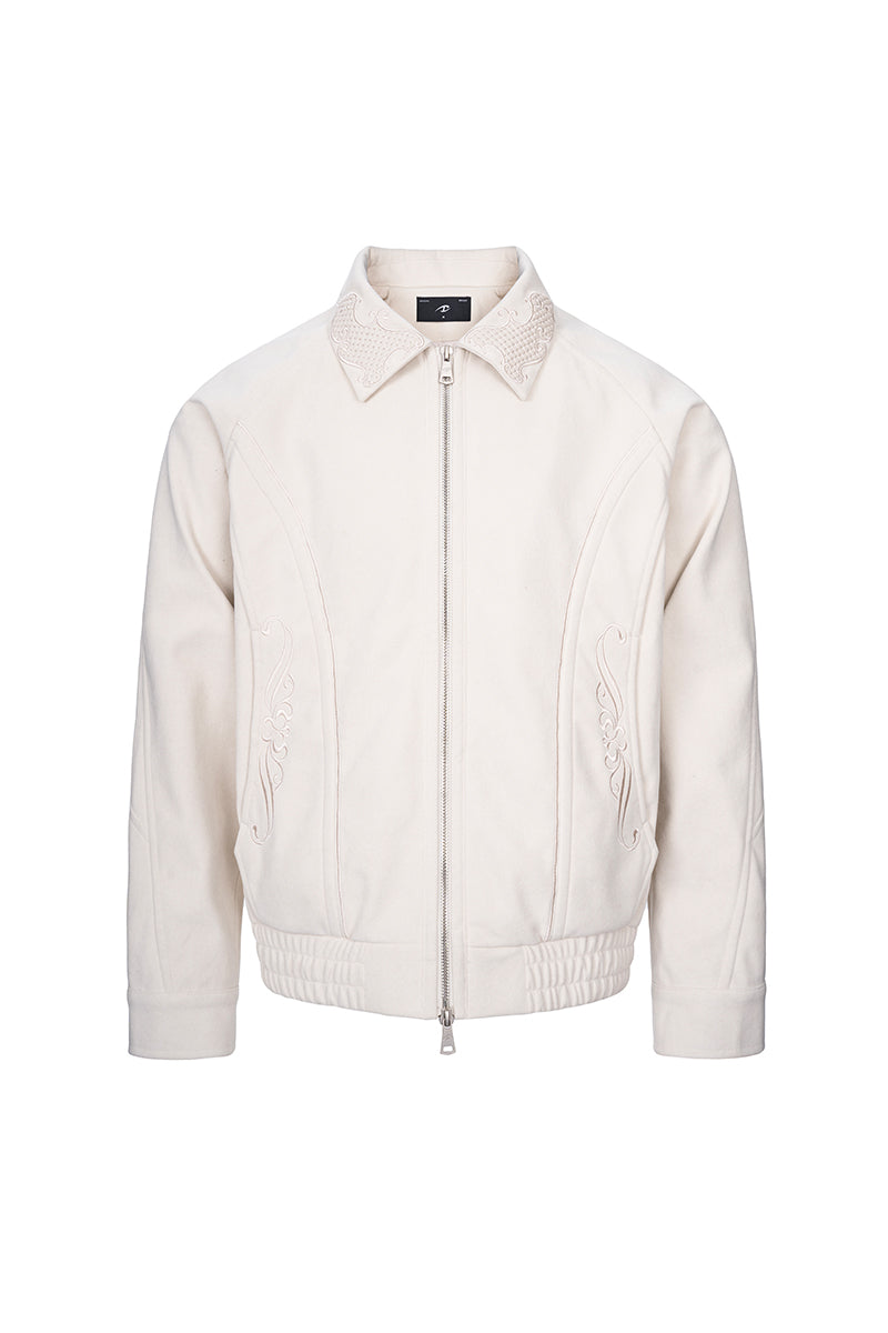 CATSSTAC Embroidered collar jacket