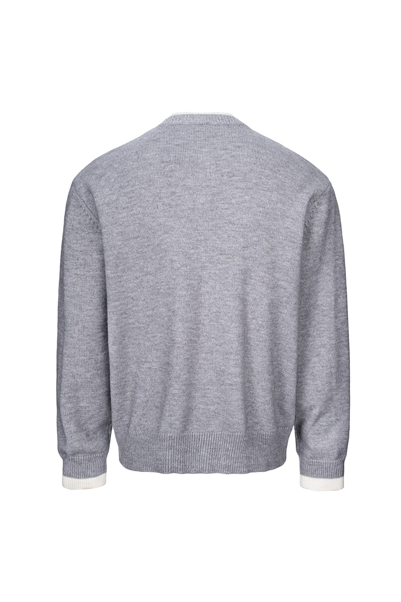 CATSSTAC Traveler Faux-Layer Cardigan