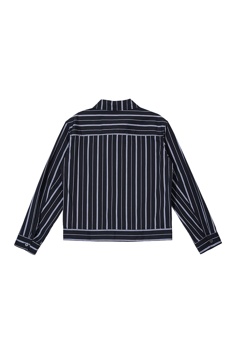 CATSSTAC Jazz Stripe Shirt Jacket