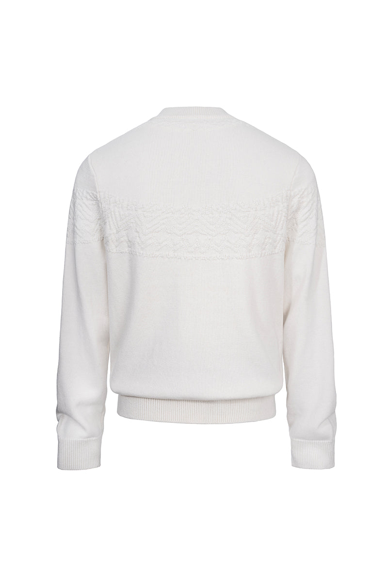 CATSSTAC Marseille Subtle Cable-Knit Wool Blend Sweater