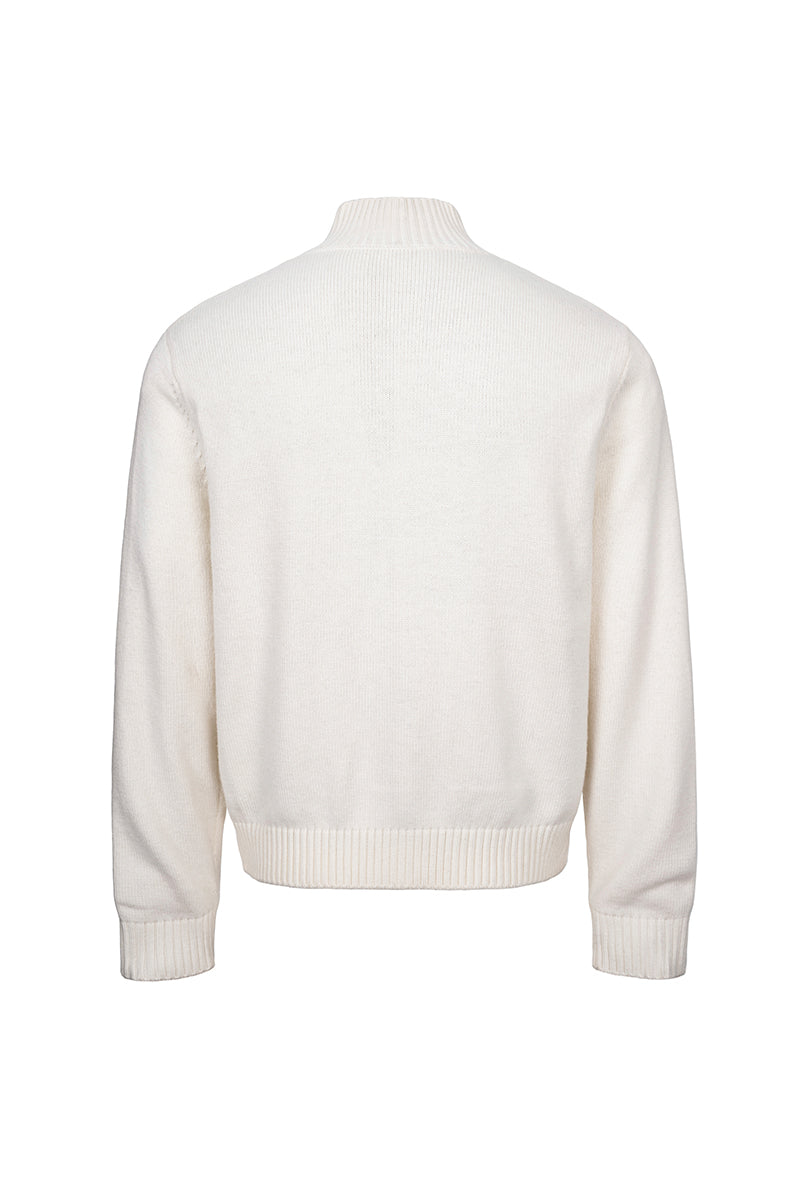 CATSSTAC Starflame Wool-Blend Jacquard Cardigan