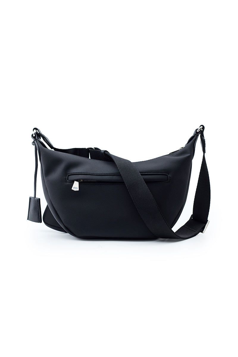 CATSSTAC Crescent Nylon & PU 2-in-1 Crossbody Bag