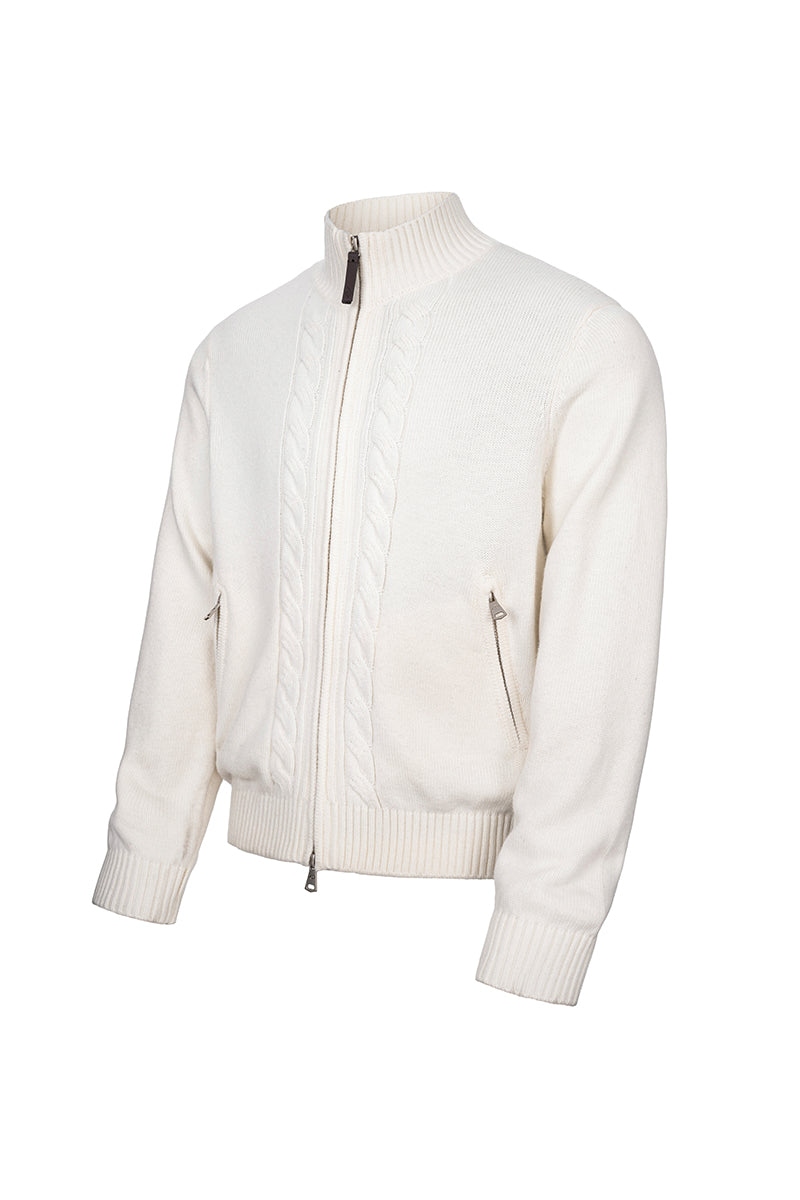 CATSSTAC Starflame Wool-Blend Jacquard Cardigan