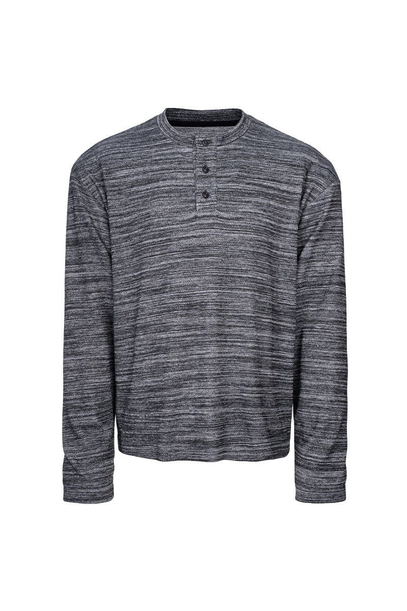 CATSSTAC Loose-fit long-sleeve Henley