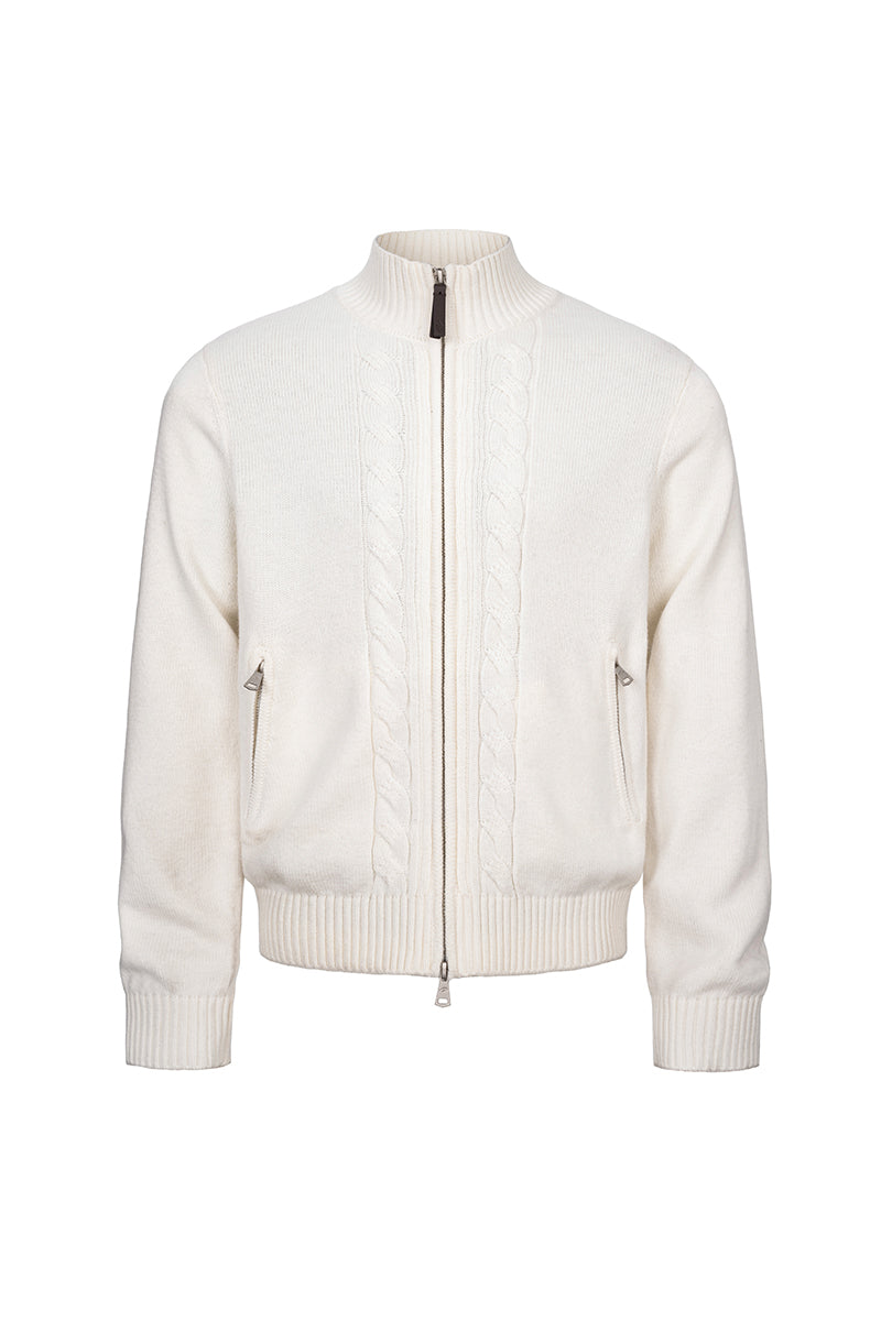 CATSSTAC Starflame Wool-Blend Jacquard Cardigan