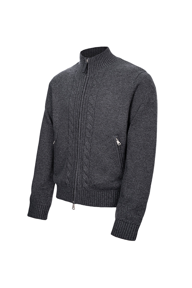 CATSSTAC Starflame Wool-Blend Jacquard Cardigan