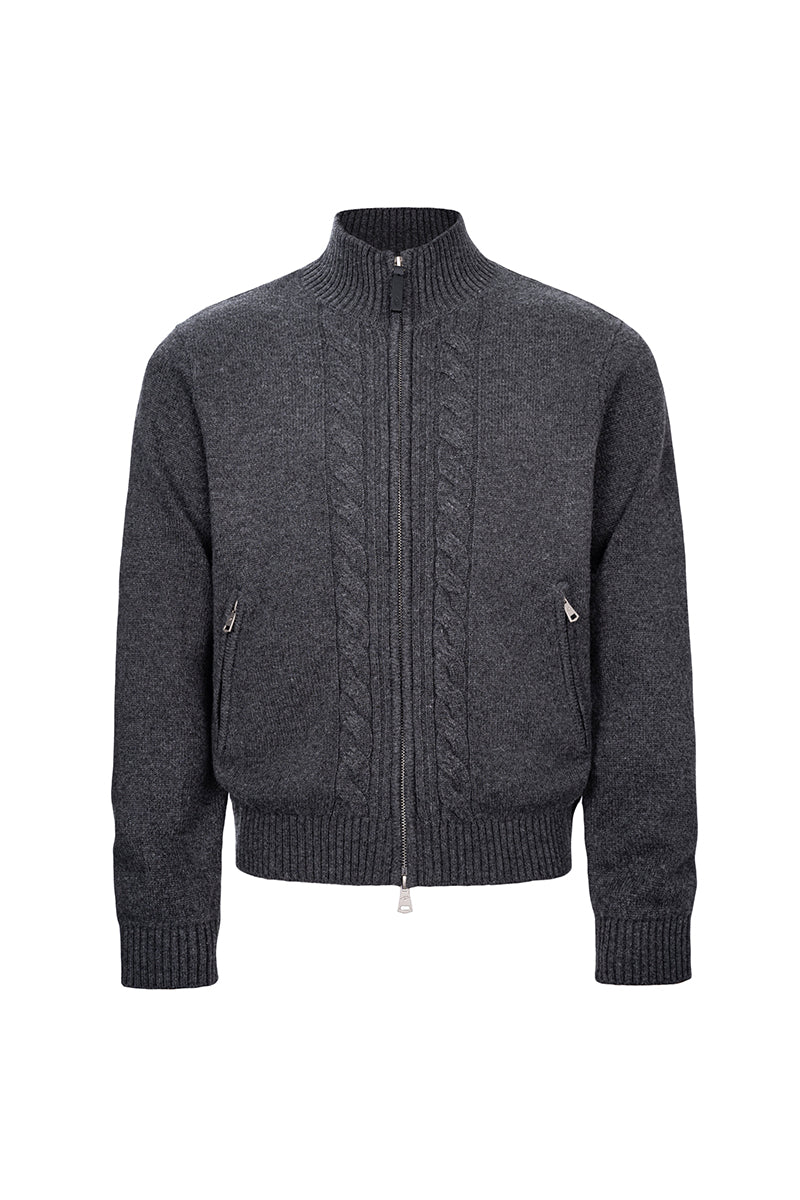 CATSSTAC Starflame Wool-Blend Jacquard Cardigan