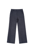CATSSTAC Swallowtail 40% Wool Striped Straight-Leg Wool Trousers
