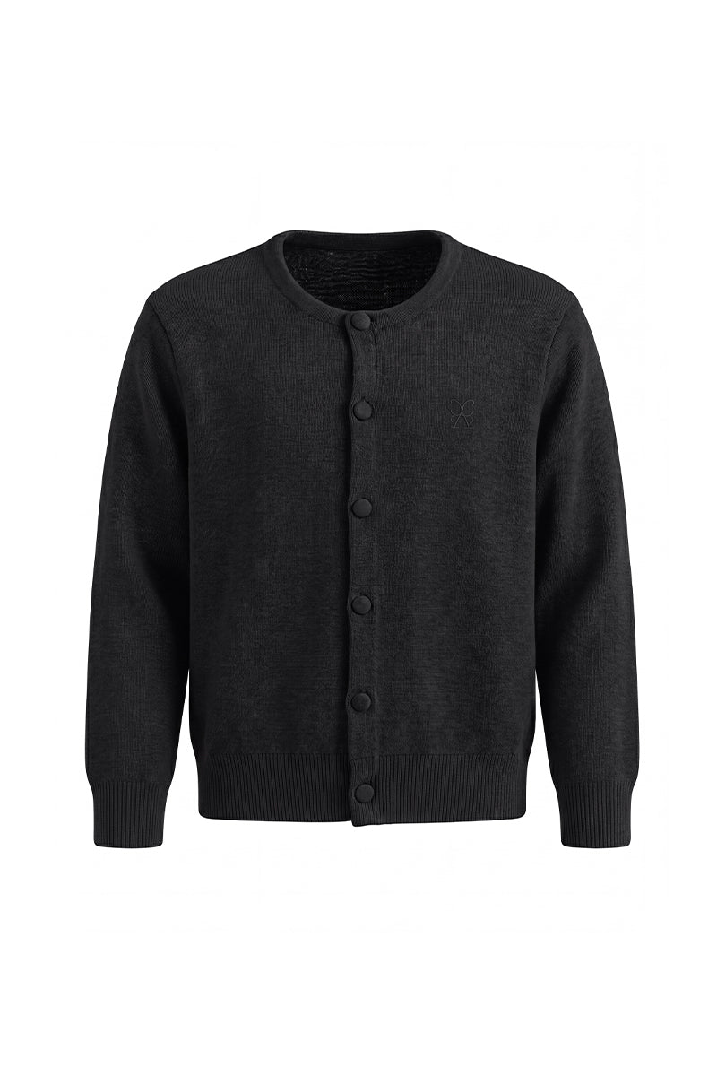 CATSSTAC Ink Cloud Heavyweight Wool-Lyocell Cardigan