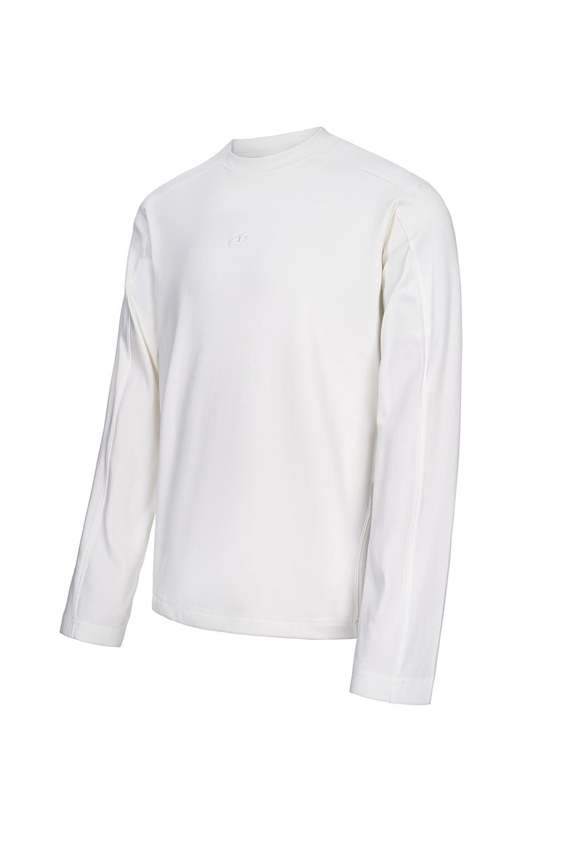CATSSTAC Sharp Line Structured Long-Sleeve Tee