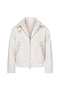 CATSSTAC Vine Applique Heavyweight Denim Sherpa Jacket