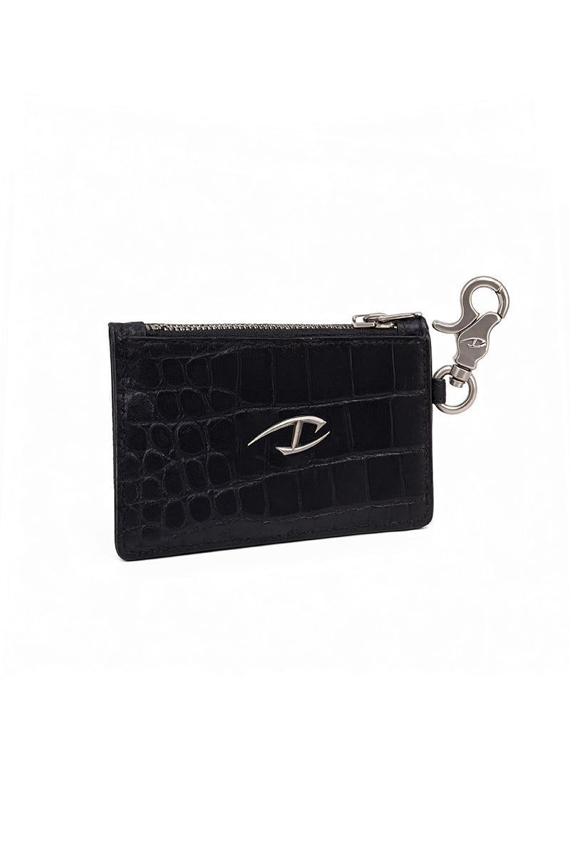 CATSSTAC Crocodile leather card holder